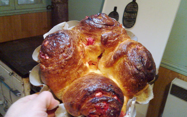 Brioche aux pralines facile
