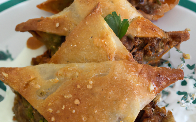 Samoussa (bricks au bœuf)