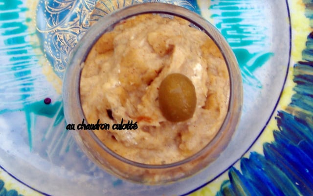 Verrine de courgette au cumin saveur fumée