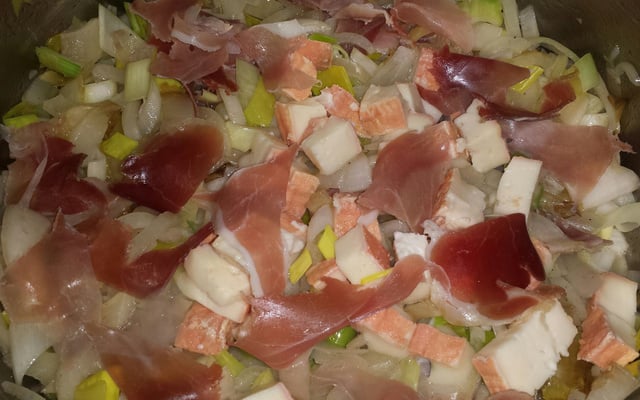 Velouté d'endives au maroilles