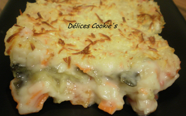 Lasagnes au surimi & aubergine