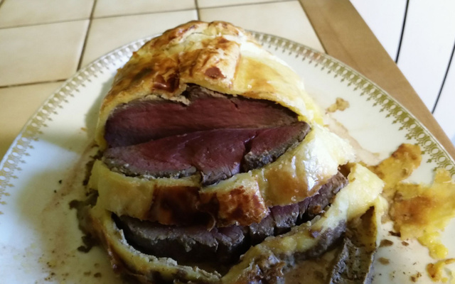 Filet de bœuf au foie gras en habit de fête