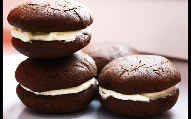 Whoopies Pies chocolat-vanille