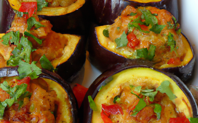 Aubergine farcie