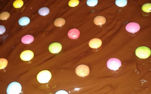 Gâteau choco smarties