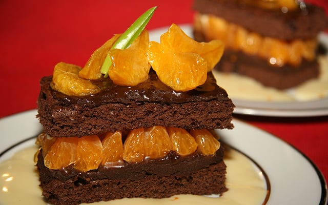 Décadent chocolat clémentines Corses