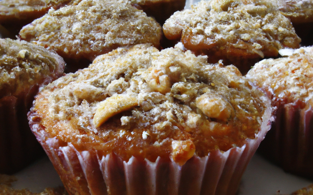 Muffins au beurre de cacahouète et flocons d'avoine