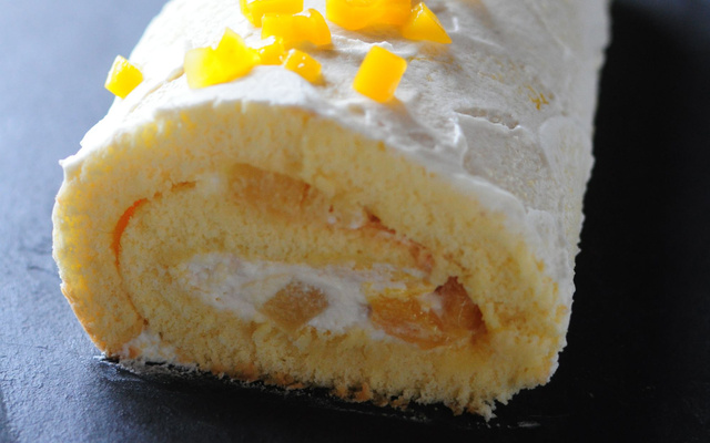 Roulé aux fruits exotiques St Mamet