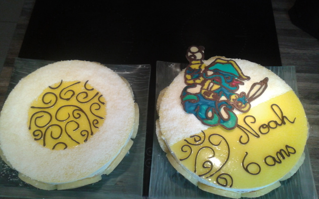 Bavarois coco-ananas