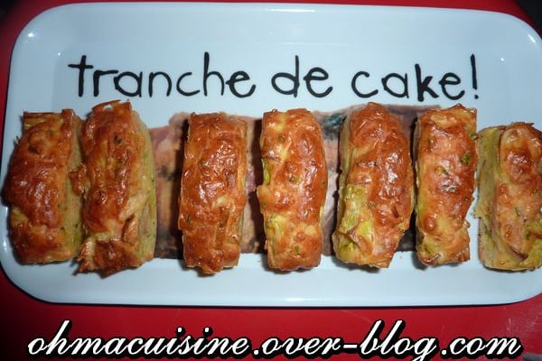 Cake saumon fumé et poireaux