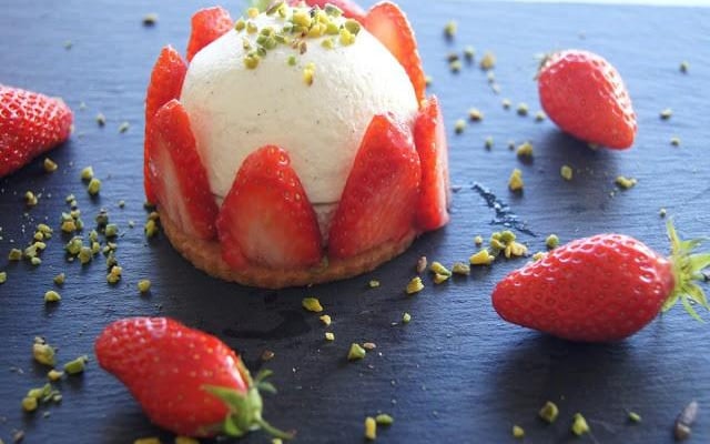 Tartelette aux fraises à ma façon