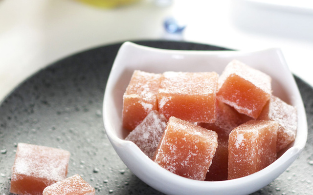 Pâtes de fruits aux coings