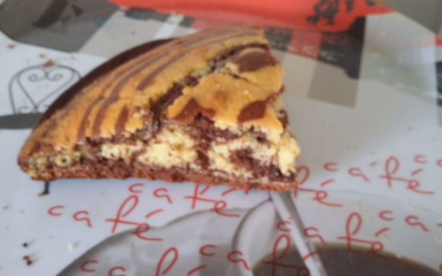 Gâteau tigré ou zebré