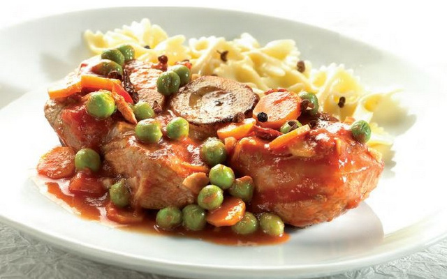 Osso bucco avec une touche piquante