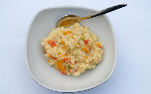 Risotto aux 4 poivrons