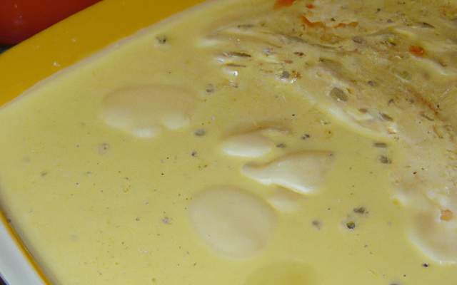 Sauce béchamel aux œufs