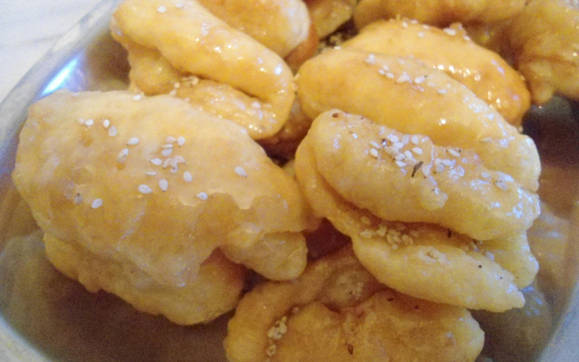 Petits beignets à la semoule