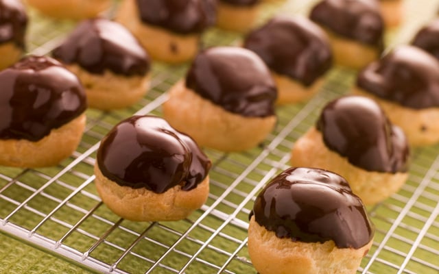 Choux au chocolat