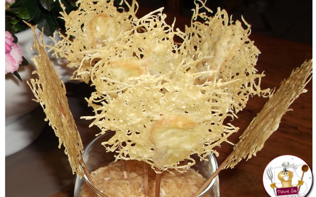 Les sucettes au gruyère au cœur de maroilles