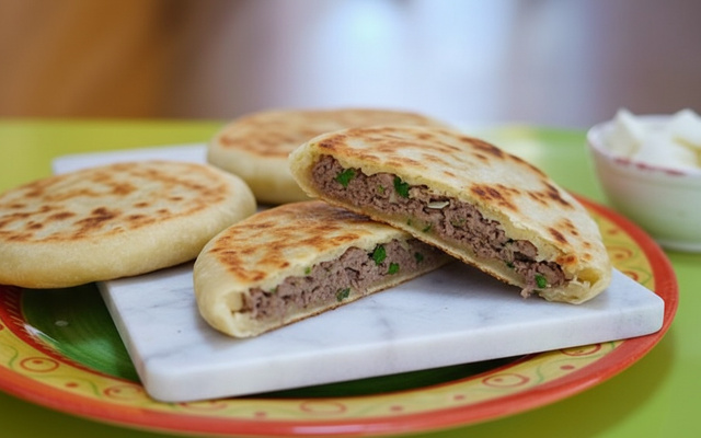 Pains farcis à la viande