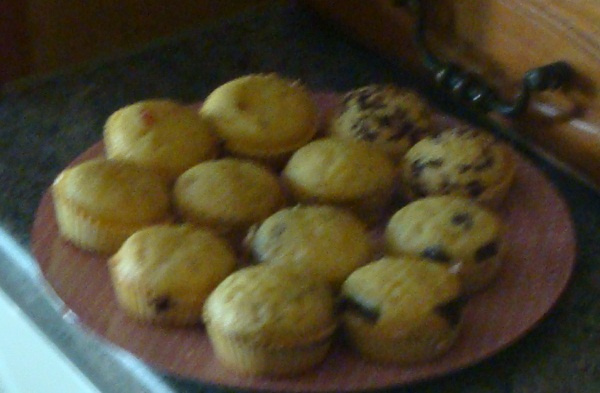 Muffins aux pépites de chocolat extra moelleux