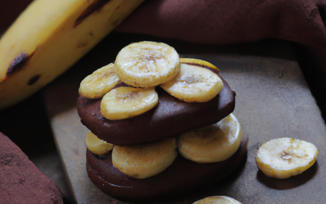 Banana choco sablé
