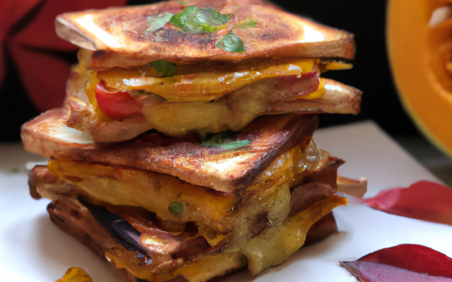 Croques monsieur automnal