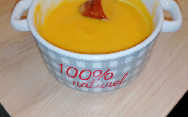 Soupe de légumes bonne mine