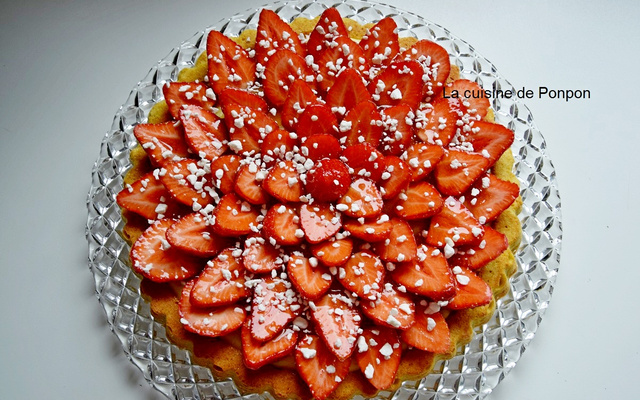 Tarte aux fraises très facile