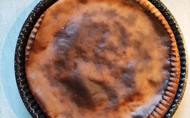 Flan pâtissier sans pâte