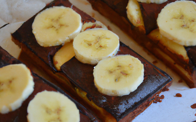 Bricks banane & chocolat