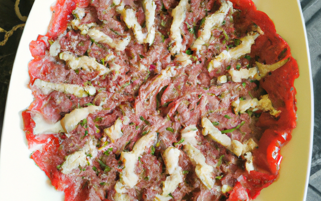 Carpaccio de bœuf facile et rapide