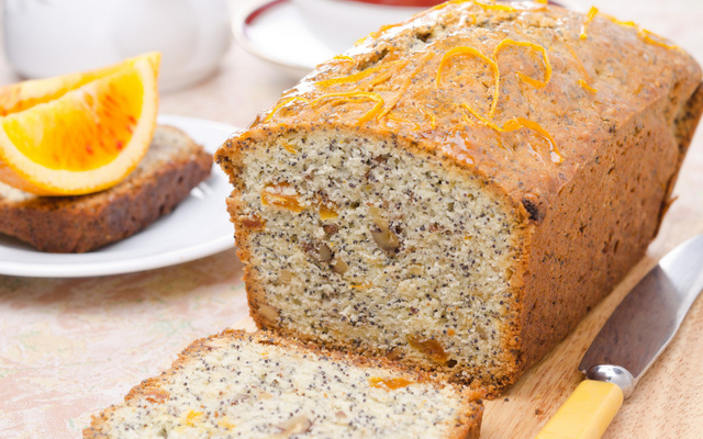 Gâteau orange pavot