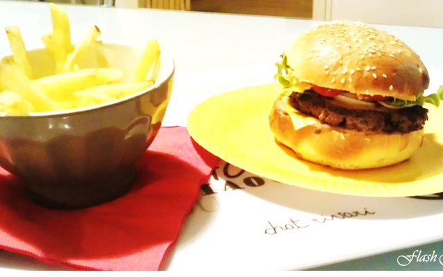 Hamburger-Frites