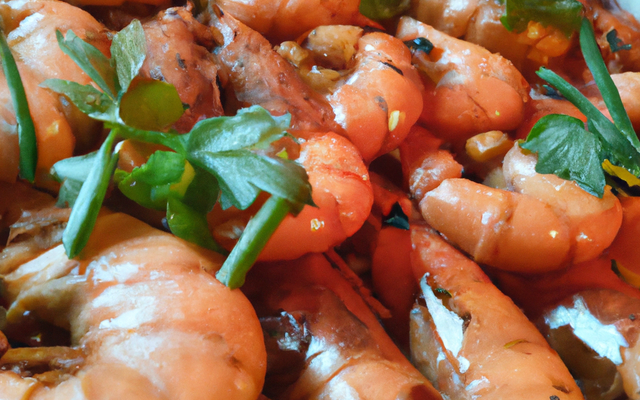 Les crevettes en folie