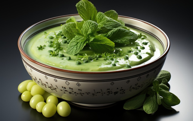 Soupe de pois Elle et Vire