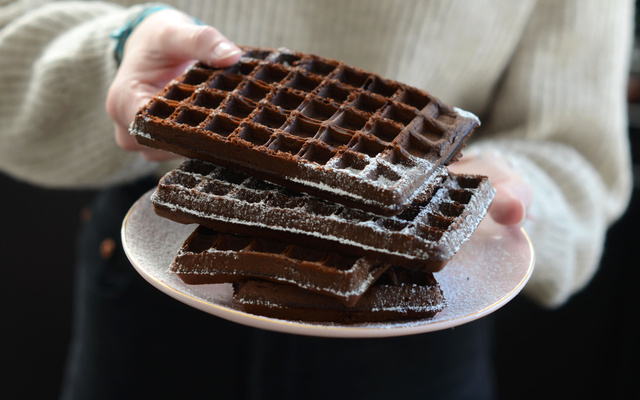 Brownie gaufres
