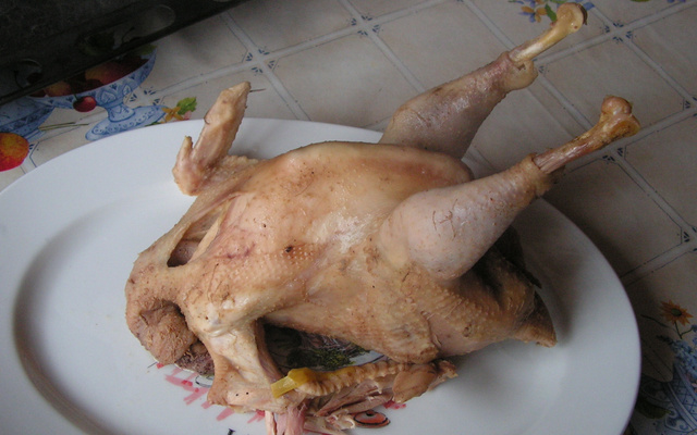 Poule au pot à l'ancienne