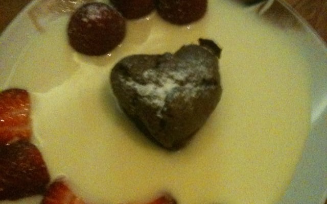 Petits cœurs en chocolat