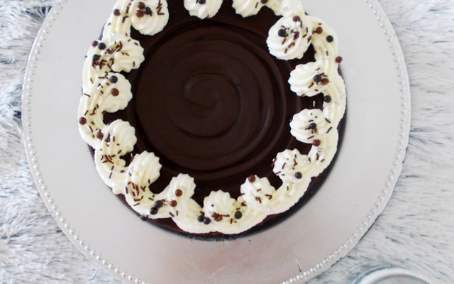 Cheesecake tout chocolat