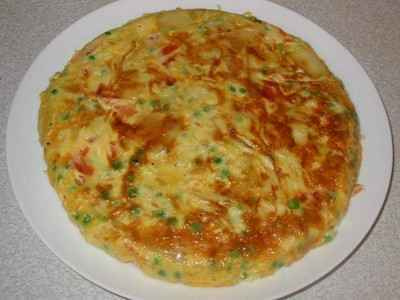 Omelette aux pommes de terre