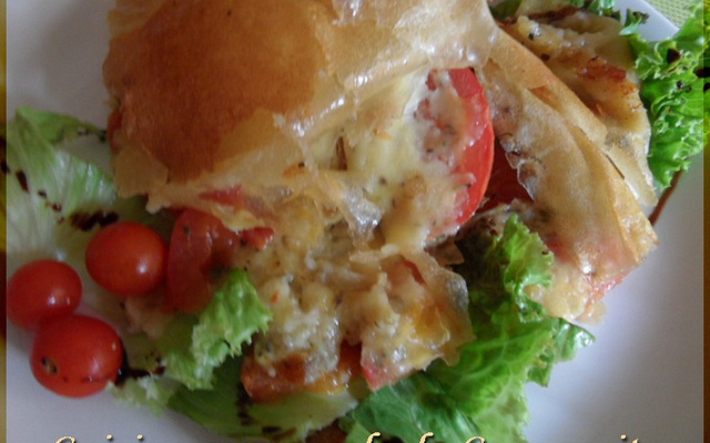 Brick tomates et mozzarella