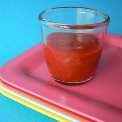 Compote de fraises et rhubarbe