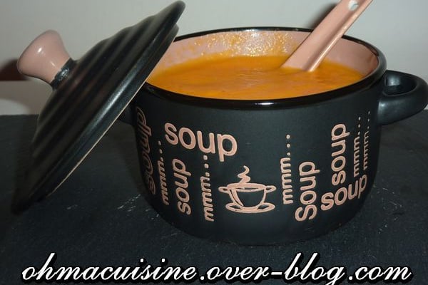 Soupe de navets et carottes