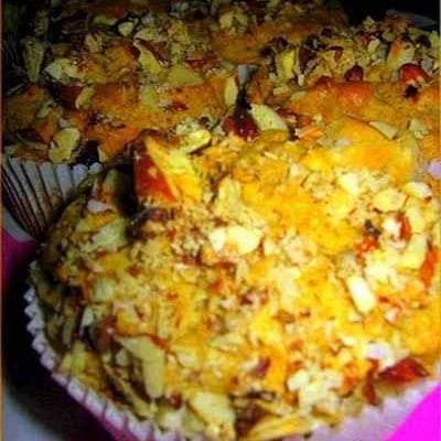 Muffins aux pommes, carottes et épices