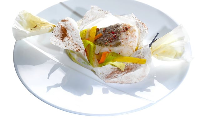 Papillote de poisson maison