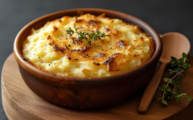 Hachis Parmentier végétarien aux légumes