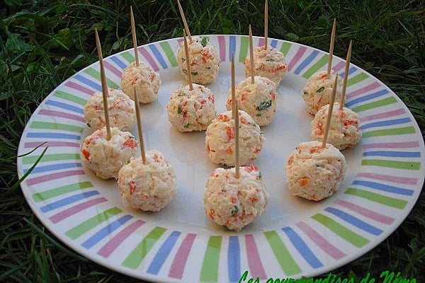 Boulettes apéritives au surimi