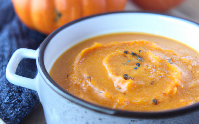 Crème de potiron parfaite pour Halloween