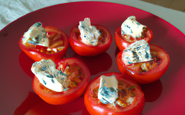 Bouchées tomates / gorgonzola